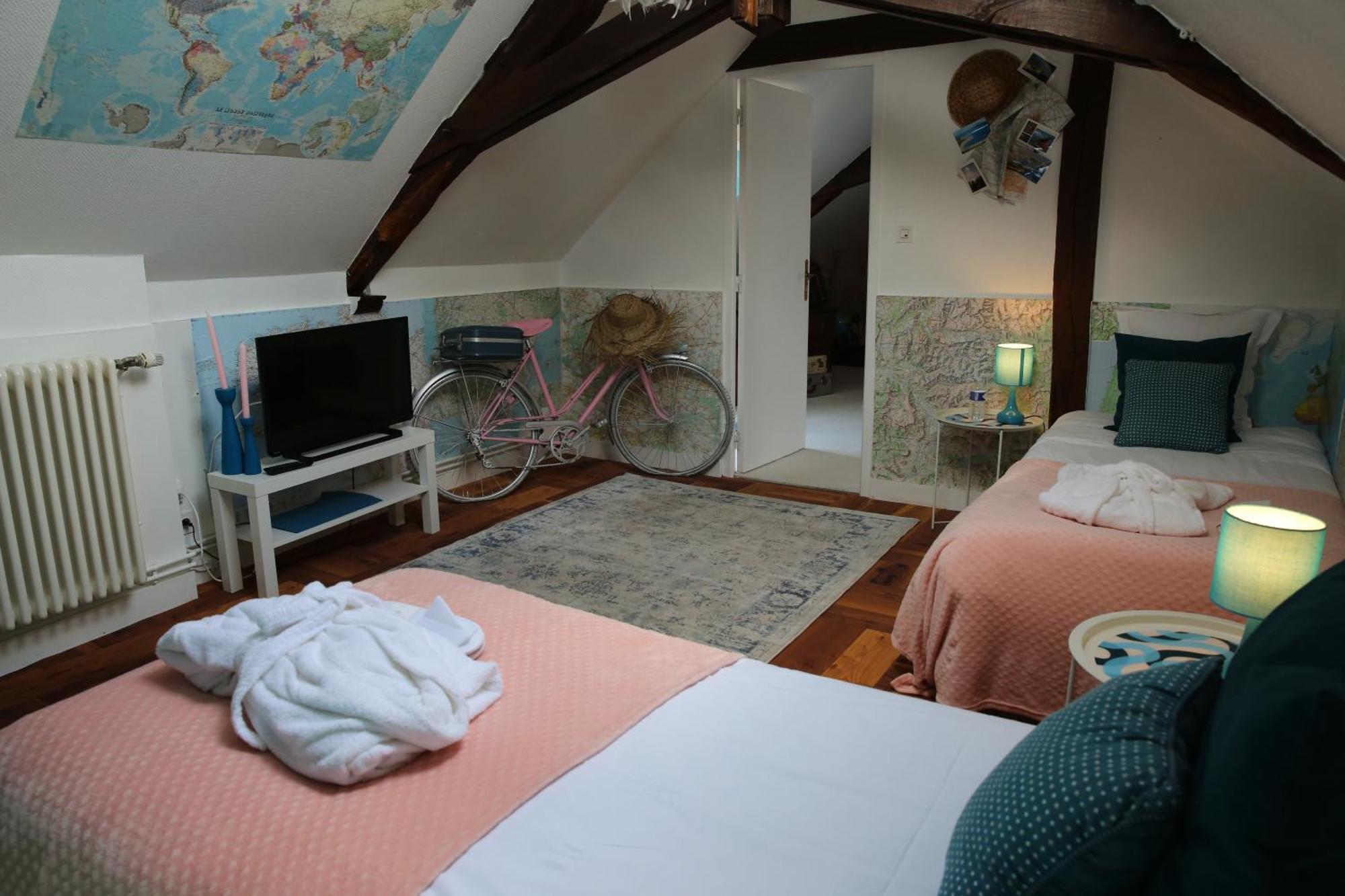 Taty Ginette Maison Et Table D'Hotes Marolles  外观 照片